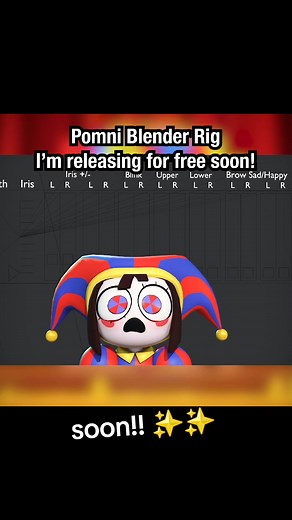 Introducing Pomni Animation Rig for Blender - Trailer
