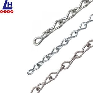 [Hot Item] #12 Steel Single Jack Chain Weld Less Chain with Electric Galvanized Surface