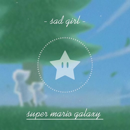 Sad Girl in Super Mario Galaxy | Rosalina and Luma Music
