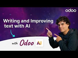 Writing and Improving text with AI | Odoo AI