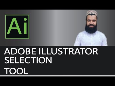 Adobe Illustrator - Tutorial - Class 1st - Selection Tool - Pashto/Pushto/پښتو