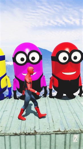 GTA 5 Epic Water Ragdolls Spiderman Jump/Fails Ep 19 #shorts