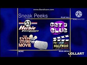 Sneak Peeks Menu to Kim Possible: So the Drama 2005 DVD (actual release, but with the third version)