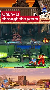 Chun-Li through the years #shorts