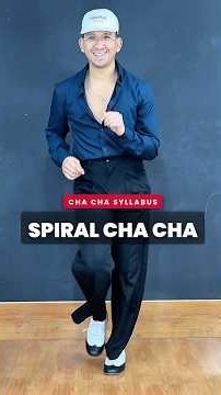 Spiral Cha Cha The last step in the syllabus, and the one that finally uses your hips. #shorts