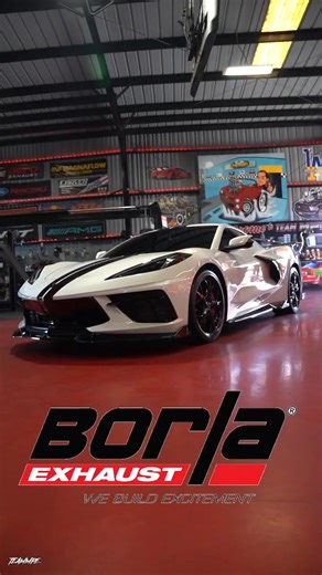 2022 C8 Corvette Borla Attack Catback Exhaust System Install