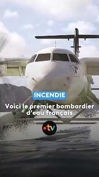 Here is the first French water bomber #fire #bomber #water #design