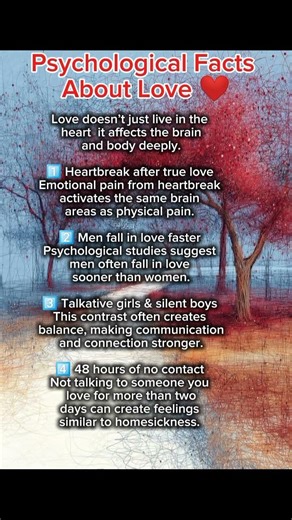‎Psychological Facts About Love That Feel Too Real