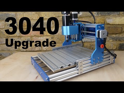 CNC 3018 to 3040 Upgrade with 500W Spindle Motor ( Sainsmart Genmitsu )