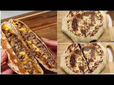 recette de sandwich pour le midi ou le soir❗ meilleure sandwich tortilla facile et rapide