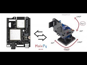Maixduino Pan Tilt Servo Control | PWM MicroPython