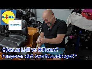 Oljesug - LIDL vs Biltema - Stor skillnad i pris och men frågan är om det fungerar överhuvudtaget?