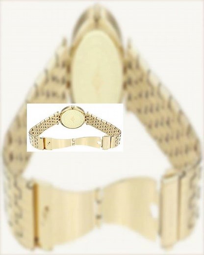 Stuhrling Original Vogue Analog Gold Dial Women's Watch - 579.03