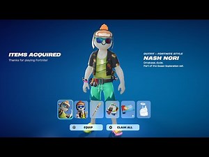HOW TO GET NASH NORI SKIN IN FORTNITE!