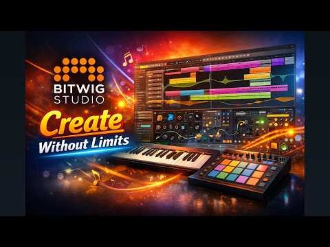 Bitwig Studio – Create Without Limits | Powerful DAW for Music Production