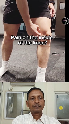 How to Fix Inner Knee Pain: 3 Exercises That Changed Everything #shorts