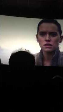 STAR WARS THE FORCE AWAKENS END SCENE WITH LUKE