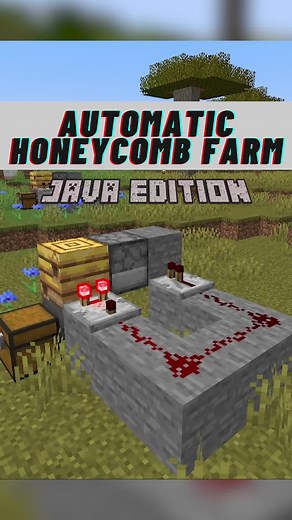 Minecraft 1.21.4 Automatic Honeycomb Bee Farm Tutorial