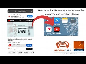 How to Add a Shortcut to a Website on the Homescreen of your iPhone or iPad