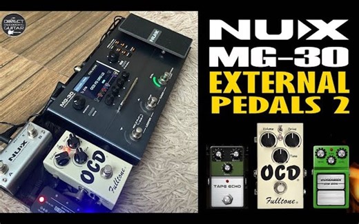 试试把Fulltone OCD接入MG-30 FX Loop？| TS9及Tape Echo音色 | 附参数与IR