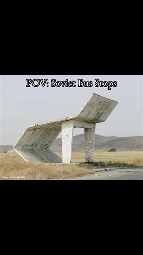 Explore Soviet Bus Stops: A Unique Architectural Vibe