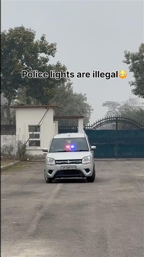 Police lights🚨🔉💀