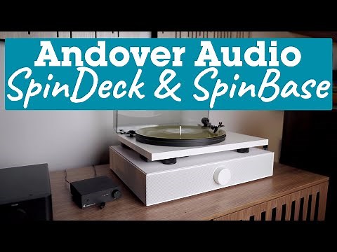 Andover Audio SpinDeck and SpinBase turntable audio system | Crutchfield