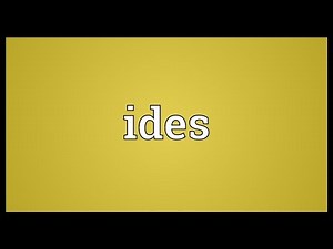 Ides Meaning
