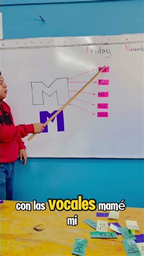 The letter M sounds mmmm