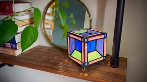 Handmade Stained Glass Lamp