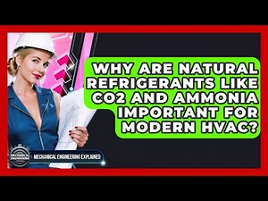 Why Are Natural Refrigerants Like CO2 And Ammonia Important For Modern HVAC?