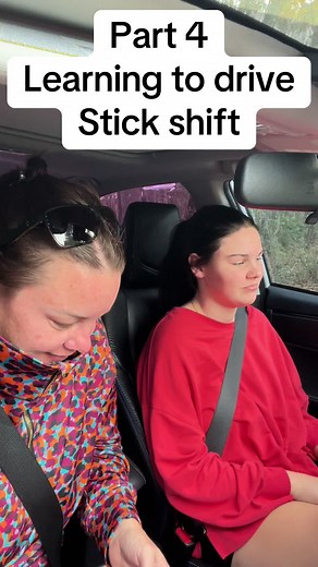 Part 4 teaching my daughter to drive a stick shift #manifestation #manifestthatshit #gaslight #stickshift #teenagedriver #learningtodrive #parenting #firstcar #newdriver #lifelessons #raisingkids #90sparenting #momtok