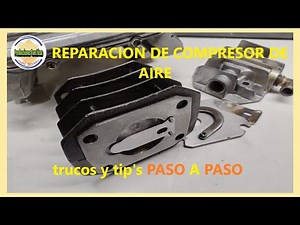 Air compressor repair, tricks and tips... flapper assembly
