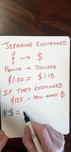 Calculate Currency Exchange #exchangerate #currencyexchange #currencytrading #maths #mathstricks