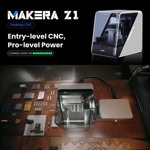  Create Pro-Level CNC Projects with Makera Z1!  Register now to...