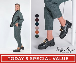 A mezzanotte avremo l'unico TSV mocassino della stagione ➜ bit.ly/210826_FB_tsvSofficeSogno Meno di 70€ per una scarpa di pelle, Made in Italy, pensata e realizzata per QVC 😉 | QVC