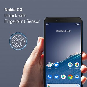 186K views · 23 shares | Nokia C3 with advanced technology like the fingerprint sensor, Android 10 and the Octacore processor, you’re all set! | HMD | Facebook