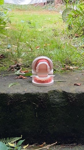 🤍 Whiter teeth shouldn't come from crushing your enamel 😭 🌱 TAKK Toothpaste tablets are the sustainable, mouth friendly choice ⚪️ Just bite, then brush 😎 Kind on gums and teeth, tough on nasties | TAKK - Essentials Only