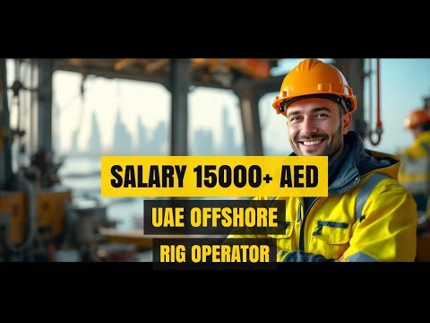 Rig Operator & Offshore Technician Salaries in UAE – Earn 150k Dirhams/Month