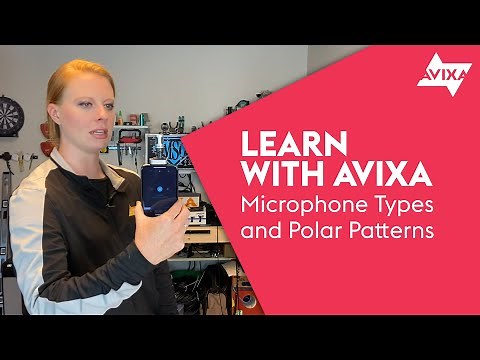 Microphone Types and Polar Patterns | Learn with AVIXA