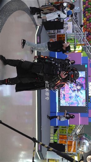 [4K]【China cosplay】#06 HELLDIVERS 2 cos Cyberpunk#cosplay #cos #漫展#Cloak#Cool# HELLDIVERS #Tactics