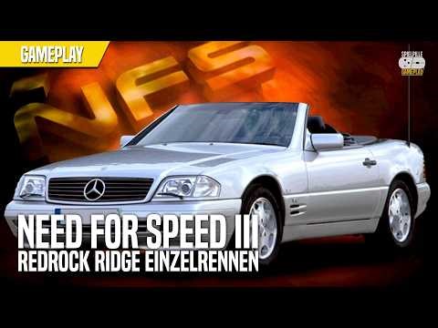 Redrock Ridge Einzelrennen bei Tag | NEED FOR SPEED 3 Hot Pursuit Gameplay deutsch