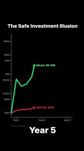 The "safe" investment is usually the one that pays the least! 🤑