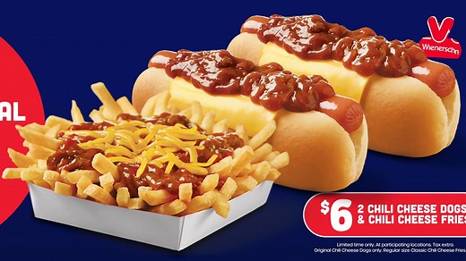 172 reactions · 15 shares | 2 Chili Cheese Dogs. Chili Cheese Fries. 6 bucks. | Wienerschnitzel | Facebook