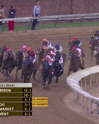 ⭐️ Claiborne Born and Raised ⭐️ Golden Tempo (3yo colt by Curlin out of Carrumba) flies home to win the G1 Kentucky Derby! Huge congratulations to the connections, including owners/breeders Phipps Stable and St. Elias Stables, trainer @reredevaux, and jockey @jose93_ortiz!