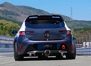 What Toyota's Hydrogen Combustion-Engine Corolla Race Car Sounds Like