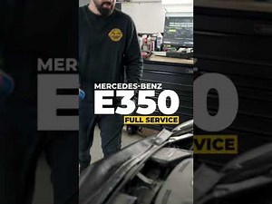 Mercedes E350 Service/Oil Leak Repair Process | 603 MTech Autowerks