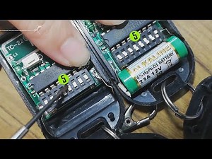 Replacing Auto Gate Controller 更换自动门遥控