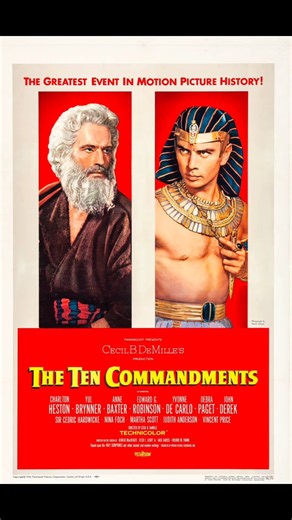 "You Didn't Know THIS About The Ten Commandments (1956) #shorts #tencommandments #moviefacts
