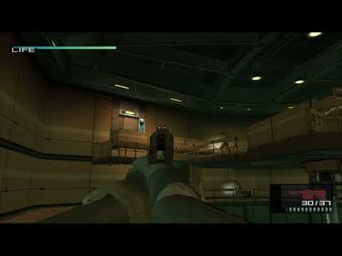 MGS2 on euro extreme, defusing Strut D (no tranquilizer gun, no radar, ghost style)